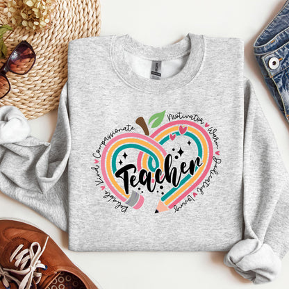 Teacher Compassionate Motivator Warm Dedicated Loving Reliable Kind 01