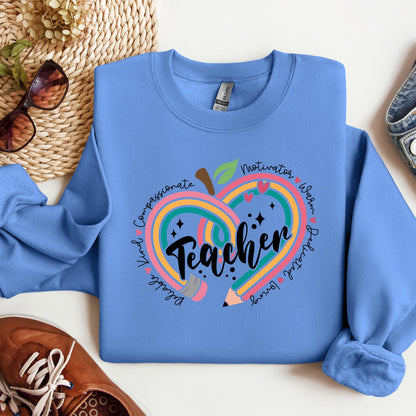 Teacher Compassionate Motivator Warm Dedicated Loving Reliable Kind 01
