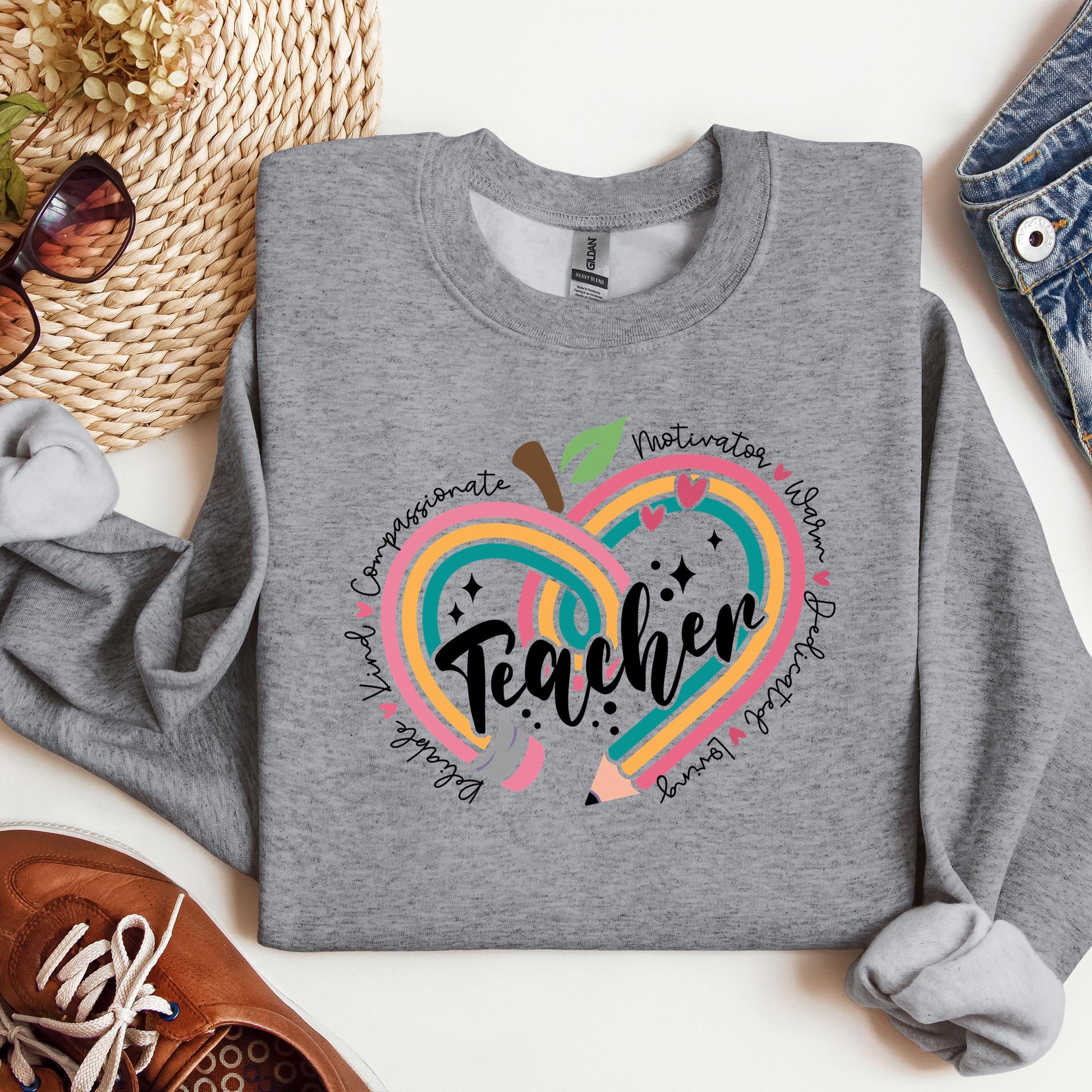 Teacher Compassionate Motivator Warm Dedicated Loving Reliable Kind 01