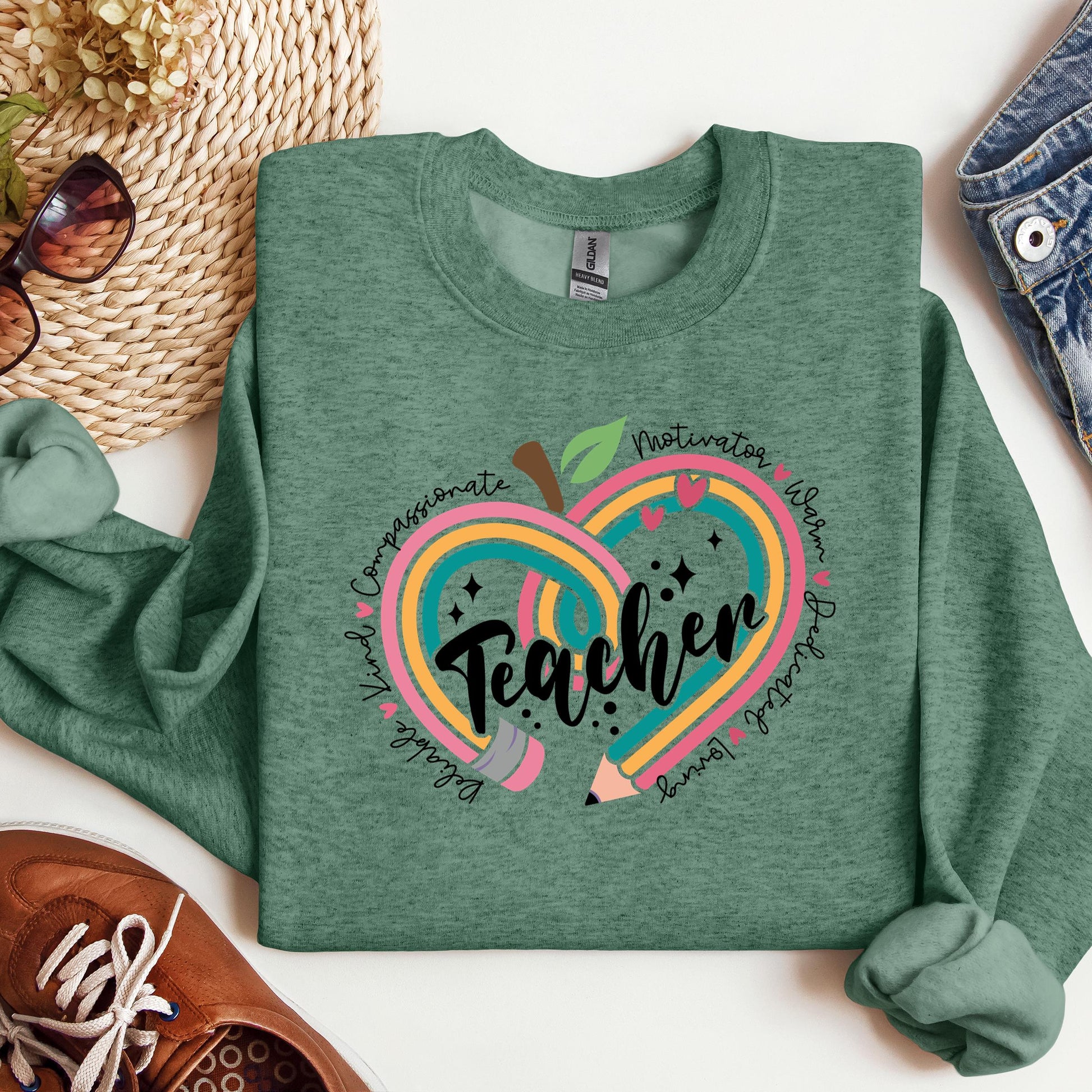 Teacher Compassionate Motivator Warm Dedicated Loving Reliable Kind 01