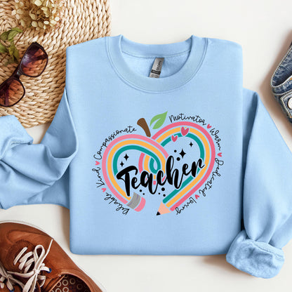Teacher Compassionate Motivator Warm Dedicated Loving Reliable Kind 01