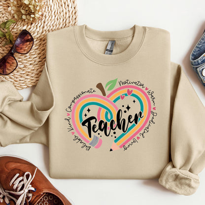 Teacher Compassionate Motivator Warm Dedicated Loving Reliable Kind 01