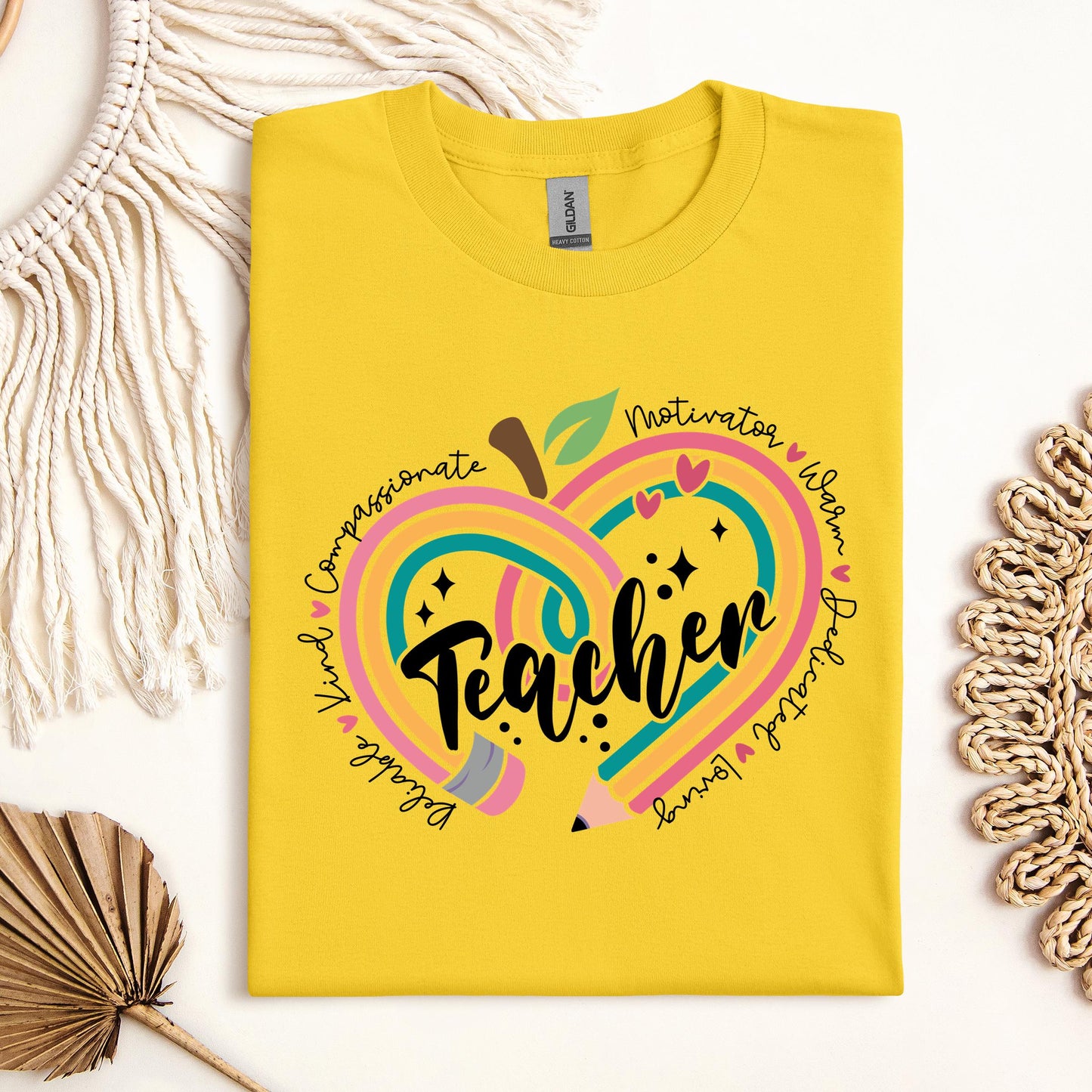 Teacher Compassionate Motivator Warm Dedicated Loving Reliable Kind 01