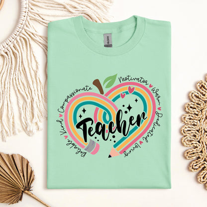 Teacher Compassionate Motivator Warm Dedicated Loving Reliable Kind 01