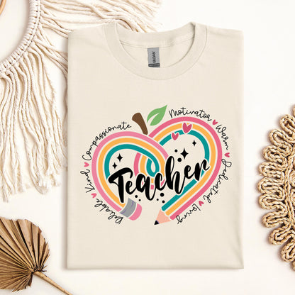 Teacher Compassionate Motivator Warm Dedicated Loving Reliable Kind 01