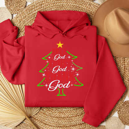 Tell God Trust God Thank God Christmas Tree