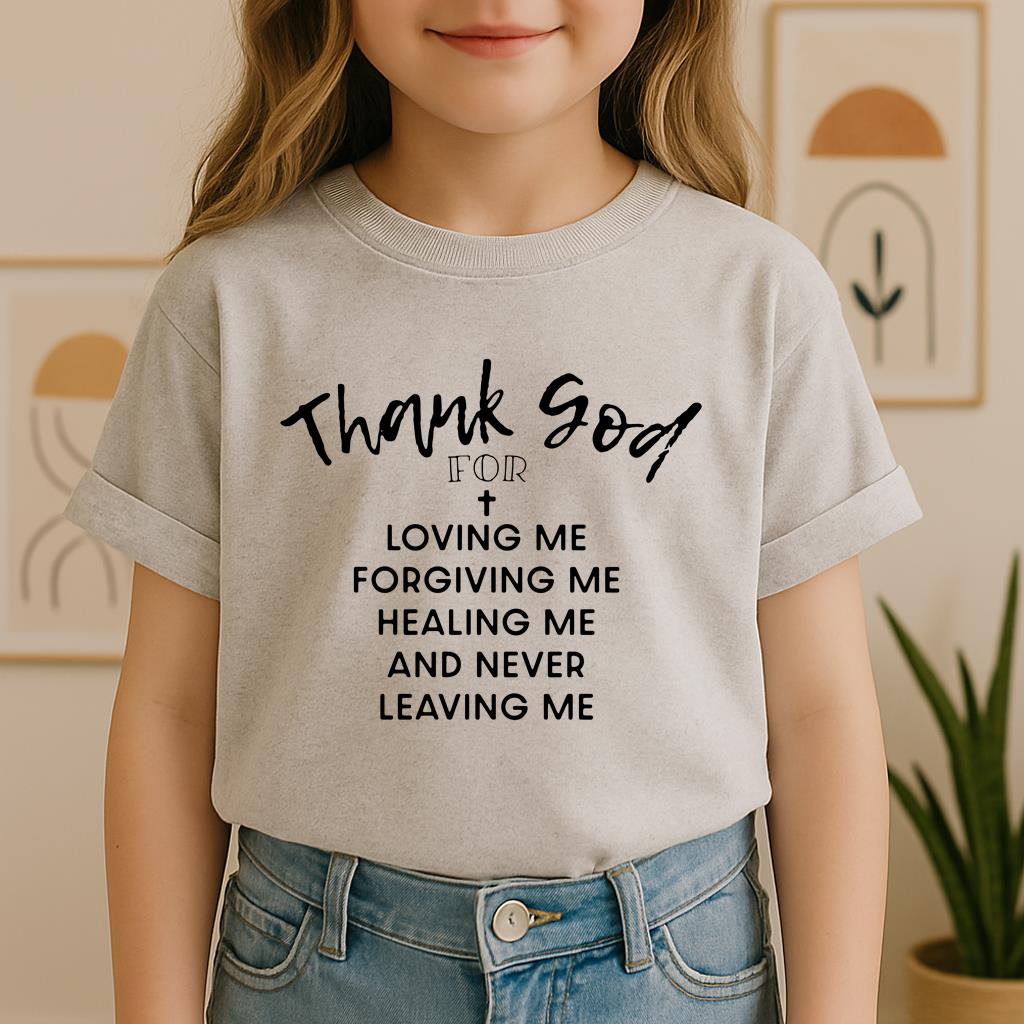 Thank God For Loving Me Forgiving Me Healing Me And Never Leaving Me