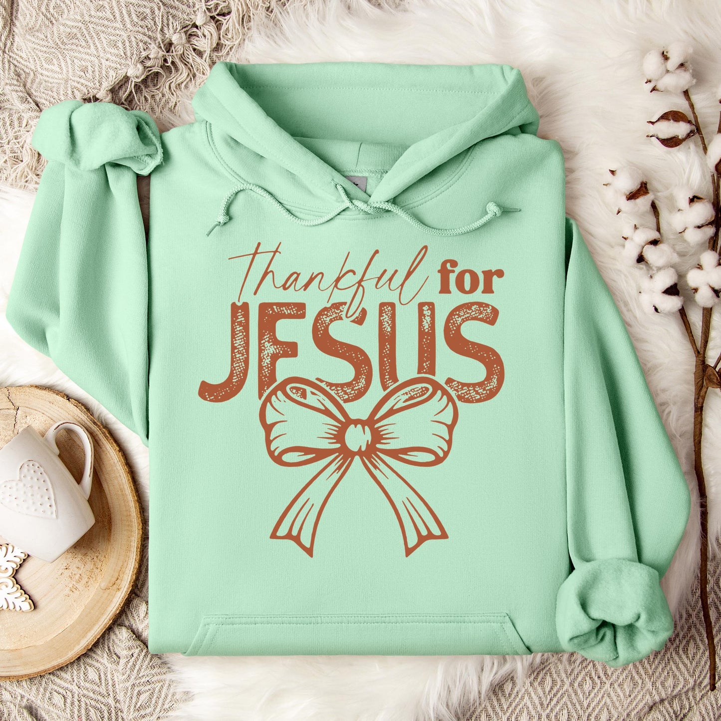 Thankful For Jesus Hoodie