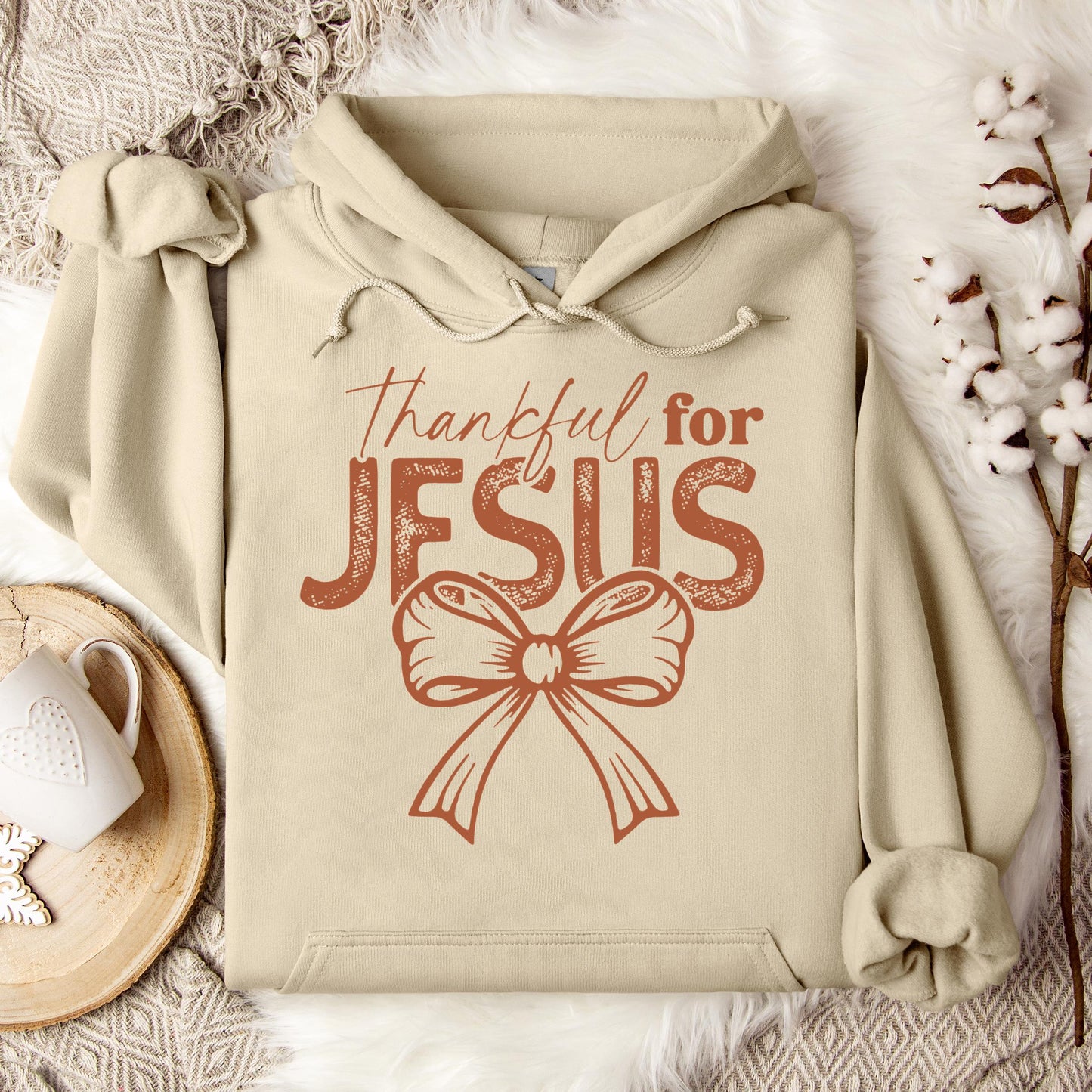 Thankful For Jesus Hoodie