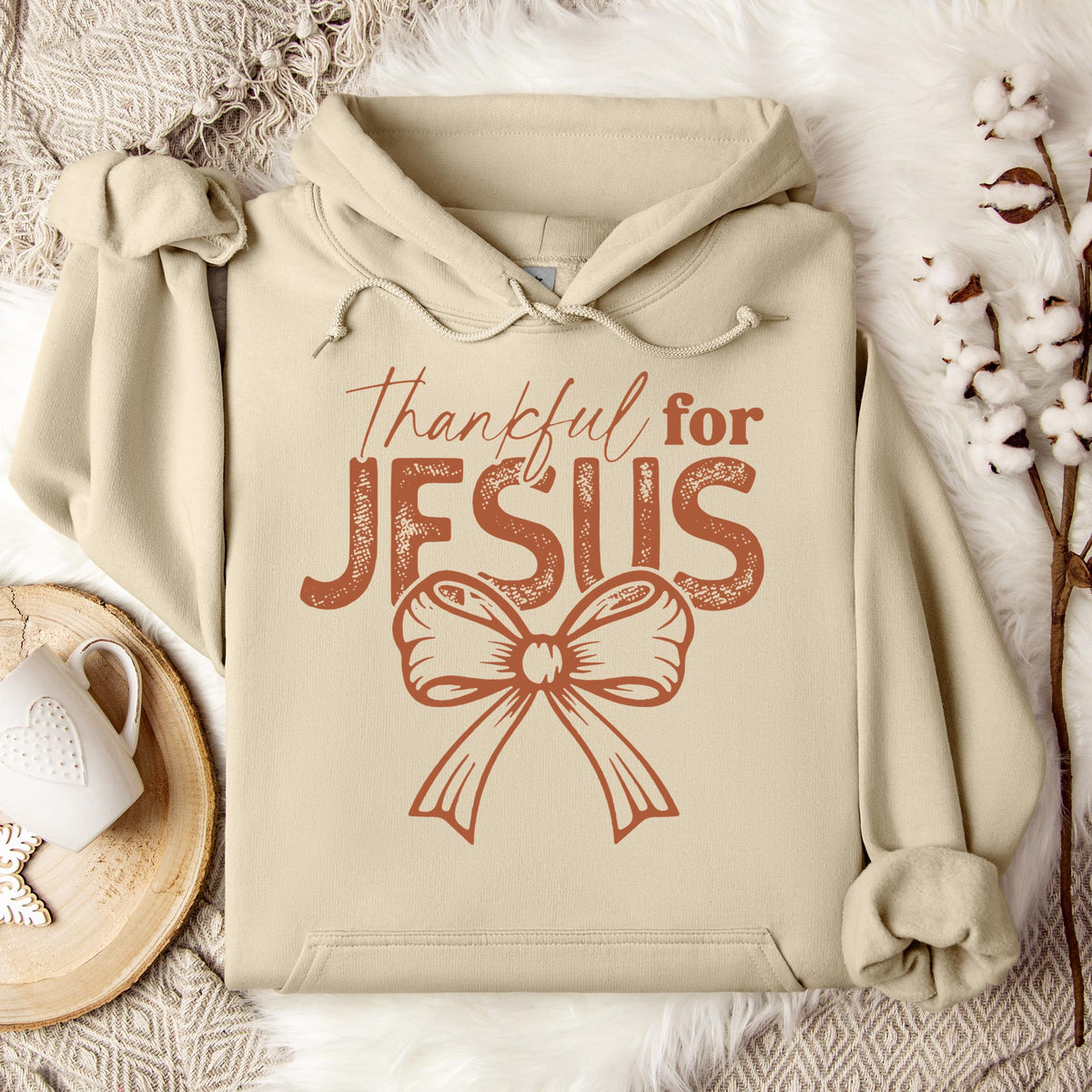Thankful For Jesus Hoodie