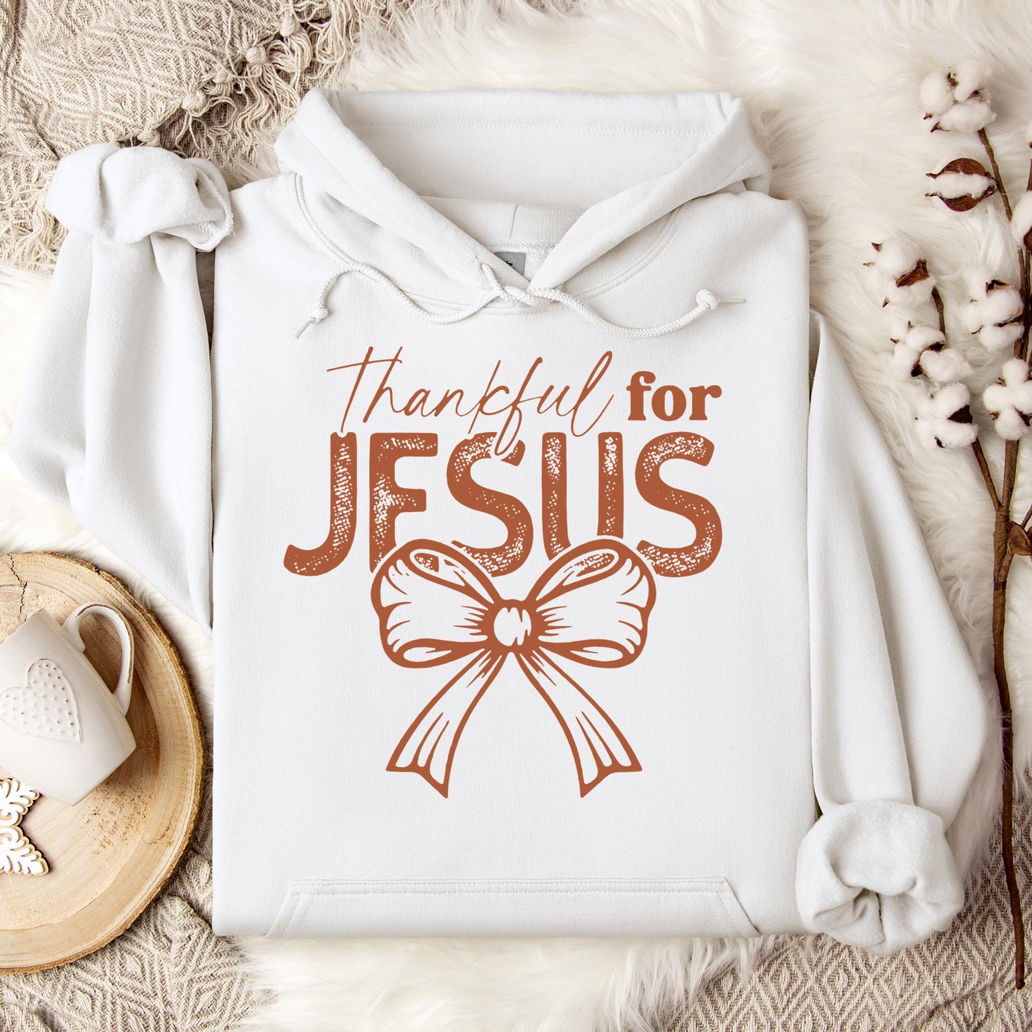 Thankful For Jesus Hoodie