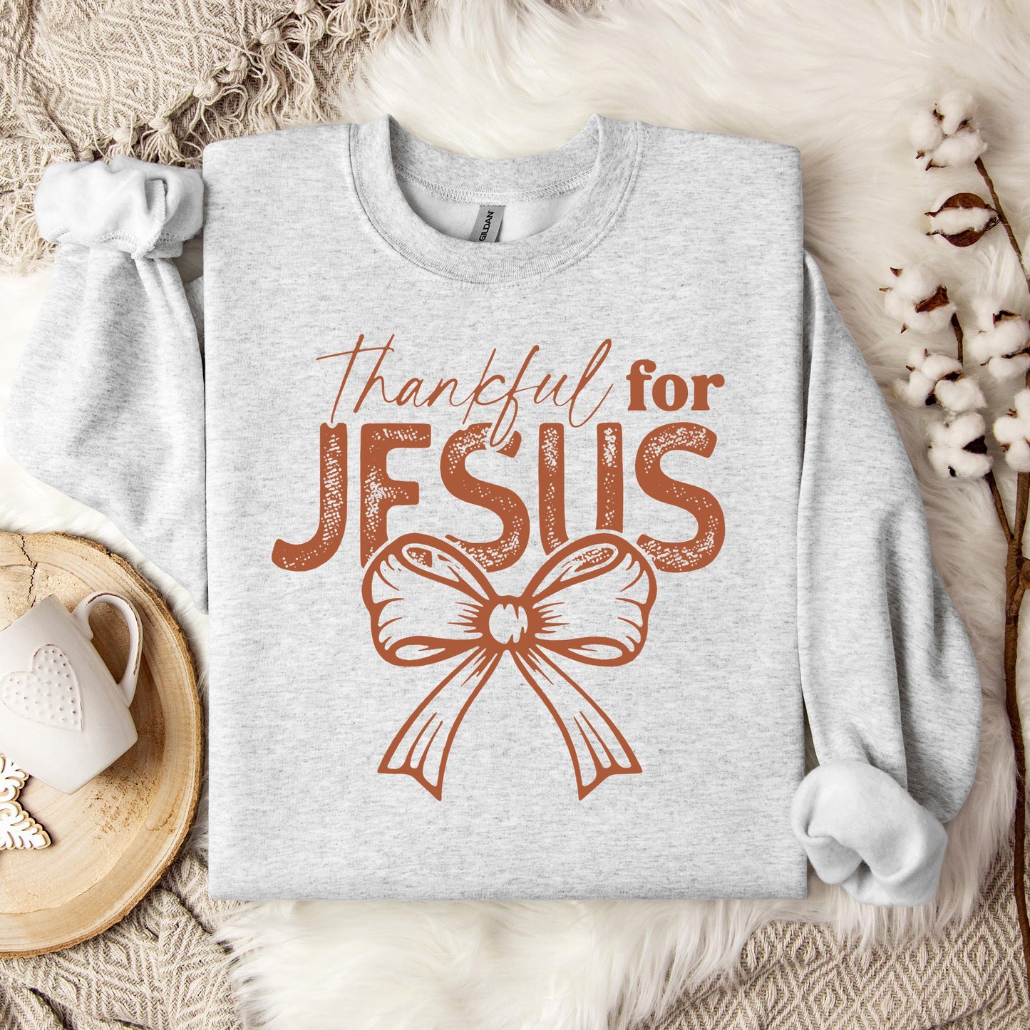 Thankful For Jesus Sweatshirt
