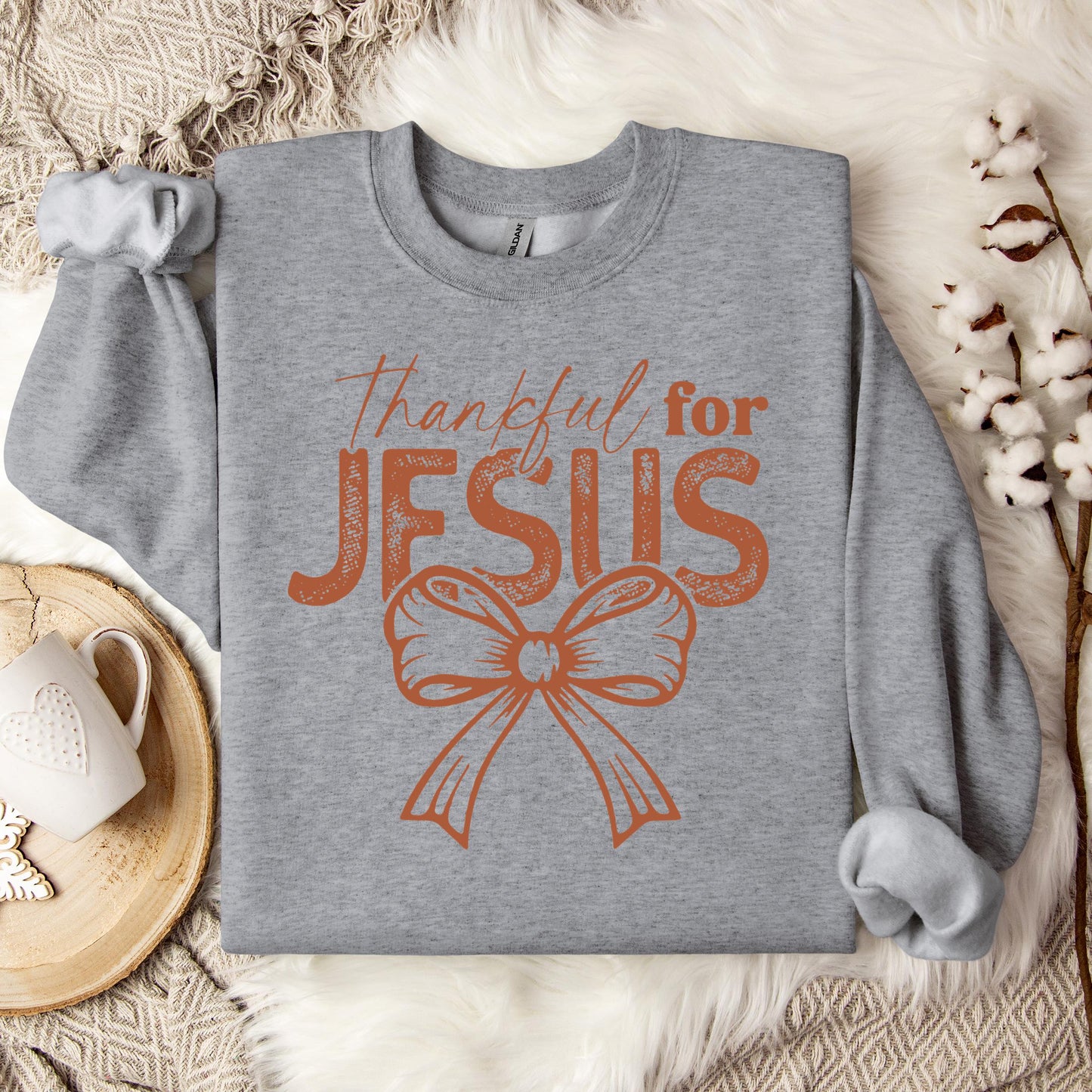 Thankful For Jesus Sweatshirt