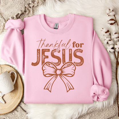 Thankful For Jesus Sweatshirt