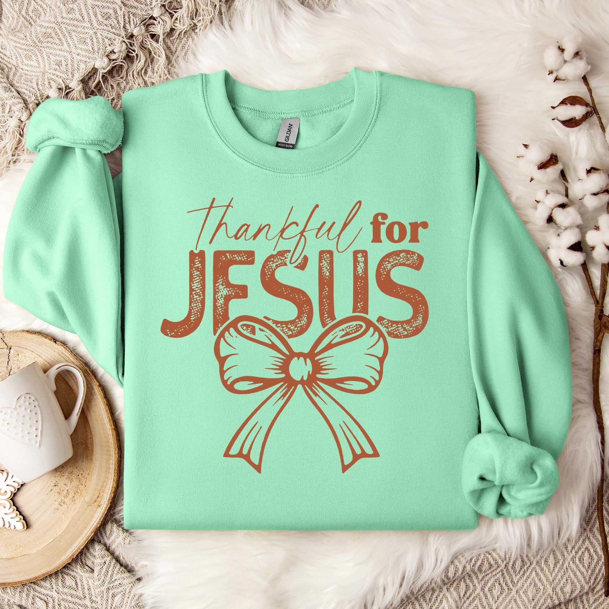 Thankful For Jesus Sweatshirt