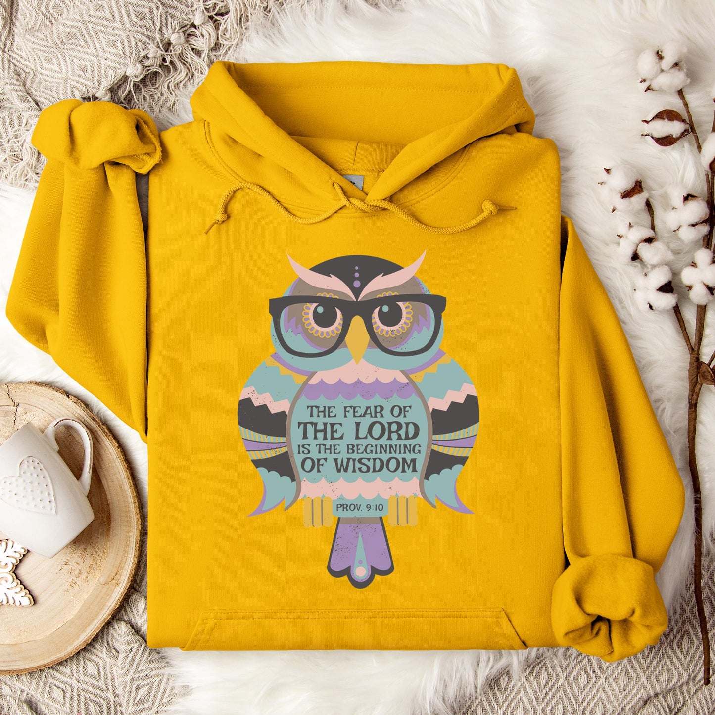 The Fear Of The Lord Is The Beginning Of Wisdom Pro 9.10 Hoodie