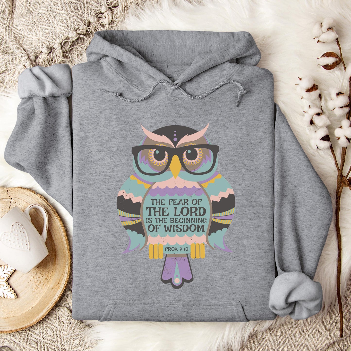 The Fear Of The Lord Is The Beginning Of Wisdom Pro 9.10 Hoodie