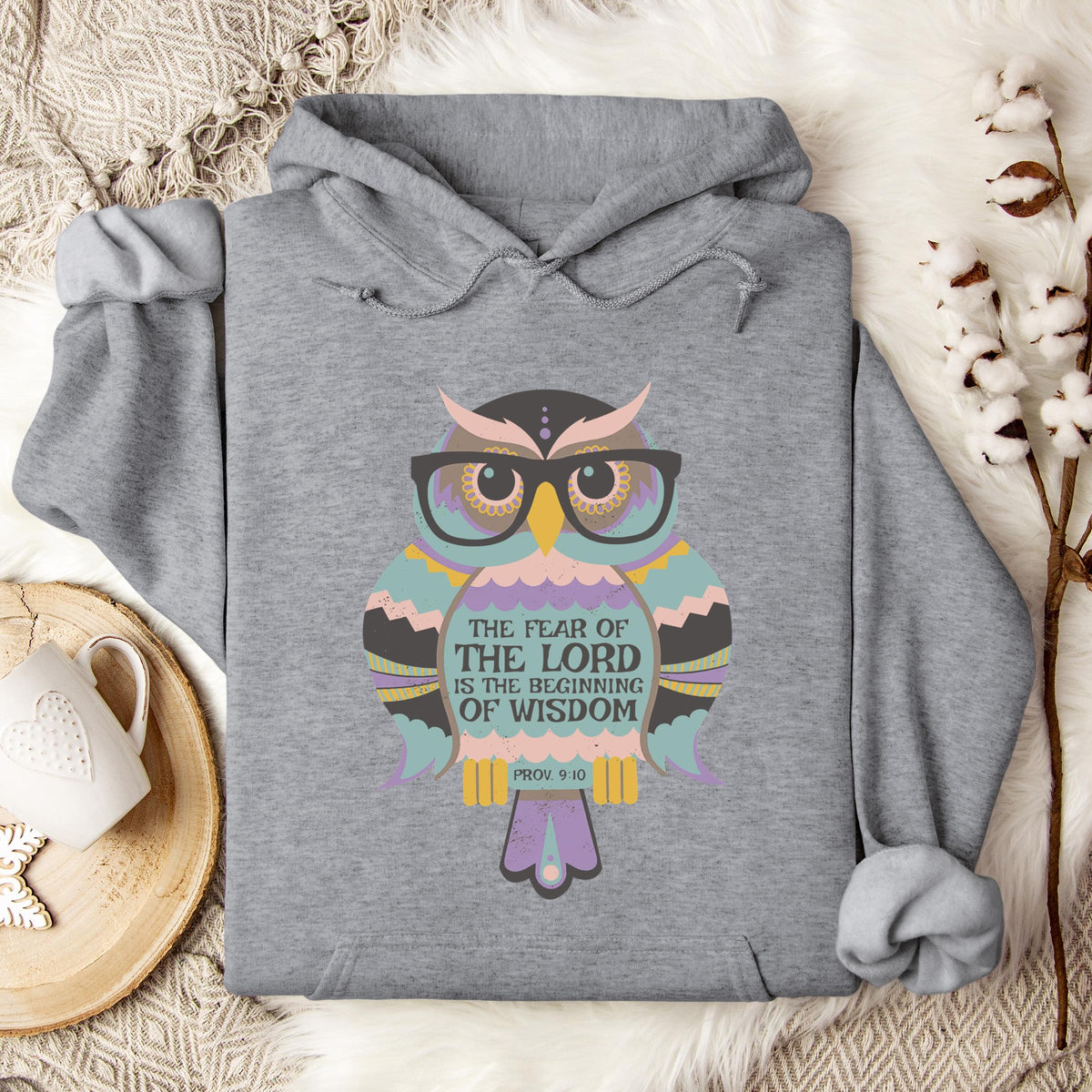The Fear Of The Lord Is The Beginning Of Wisdom Pro 9.10 Hoodie