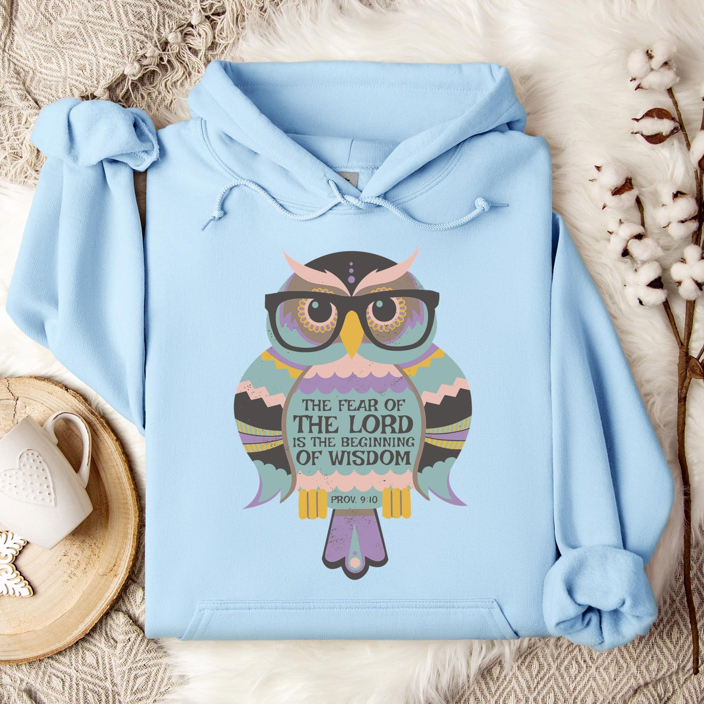 The Fear Of The Lord Is The Beginning Of Wisdom Pro 9.10 Hoodie