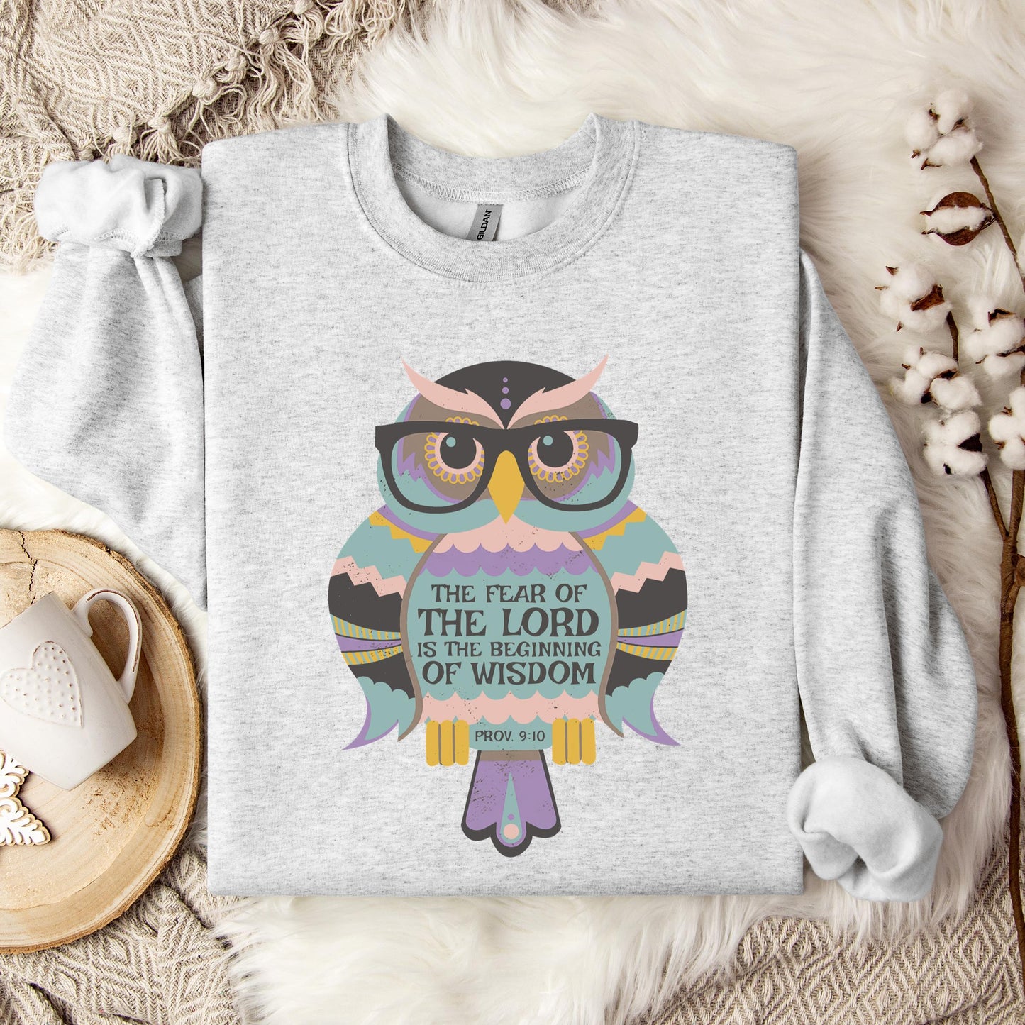 The Fear Of The Lord Is The Beginning Of Wisdom Pro 9.10 Sweatshirt