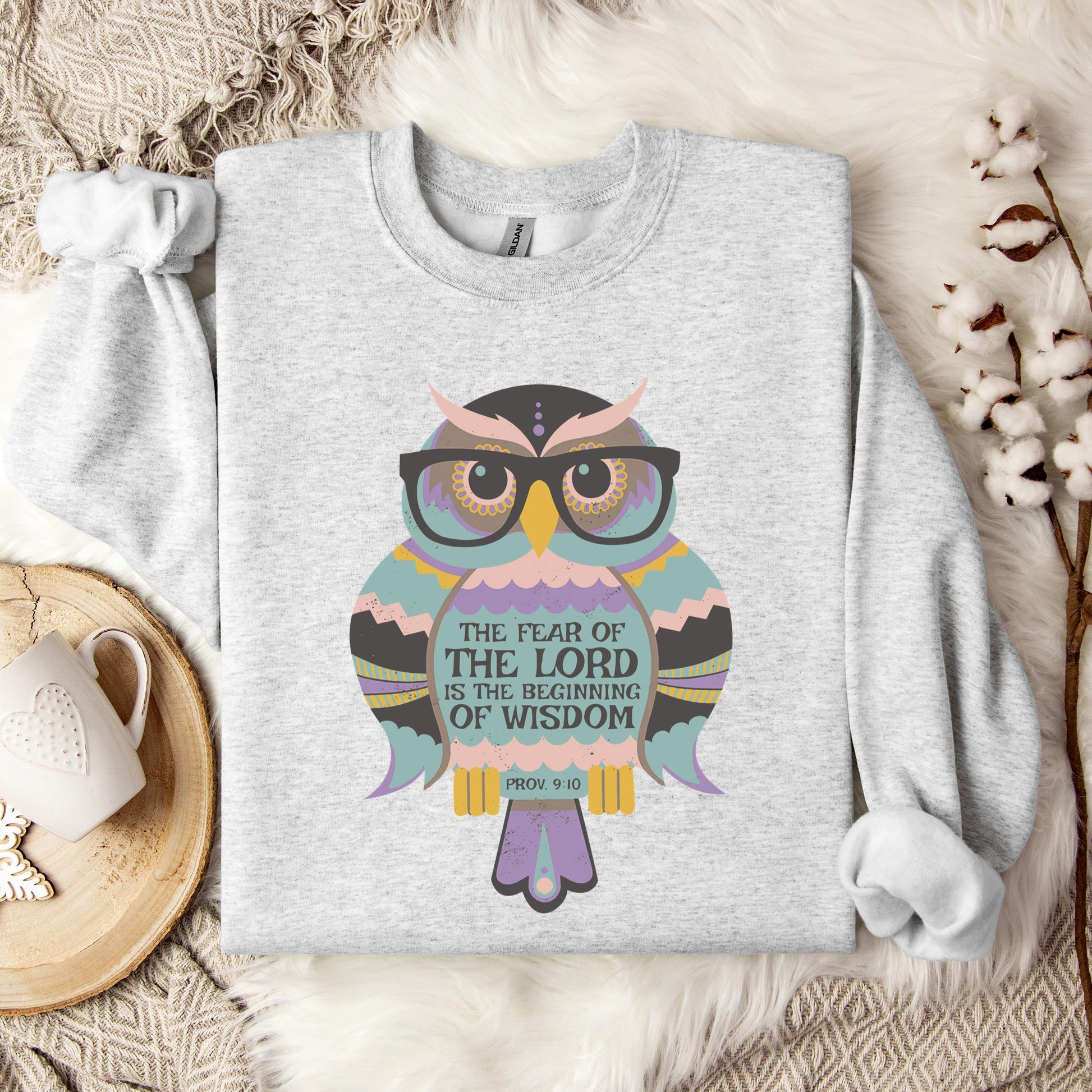 The Fear Of The Lord Is The Beginning Of Wisdom Pro 9.10 Sweatshirt