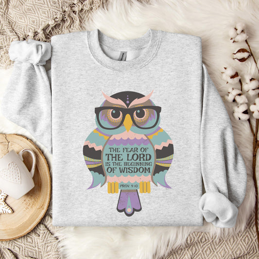 The Fear Of The Lord Is The Beginning Of Wisdom Pro 9.10 Sweatshirt