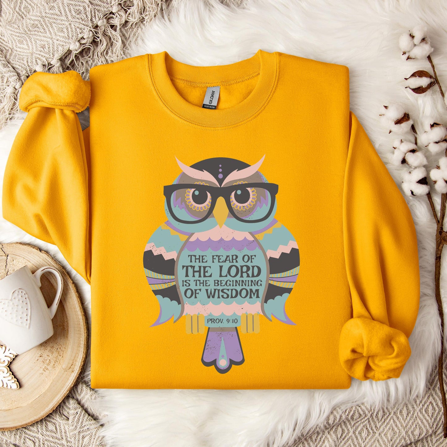 The Fear Of The Lord Is The Beginning Of Wisdom Pro 9.10 Sweatshirt