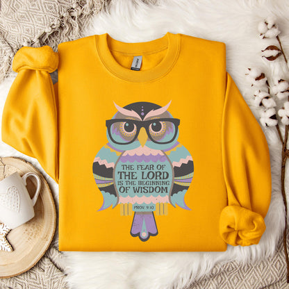 The Fear Of The Lord Is The Beginning Of Wisdom Pro 9.10 Sweatshirt