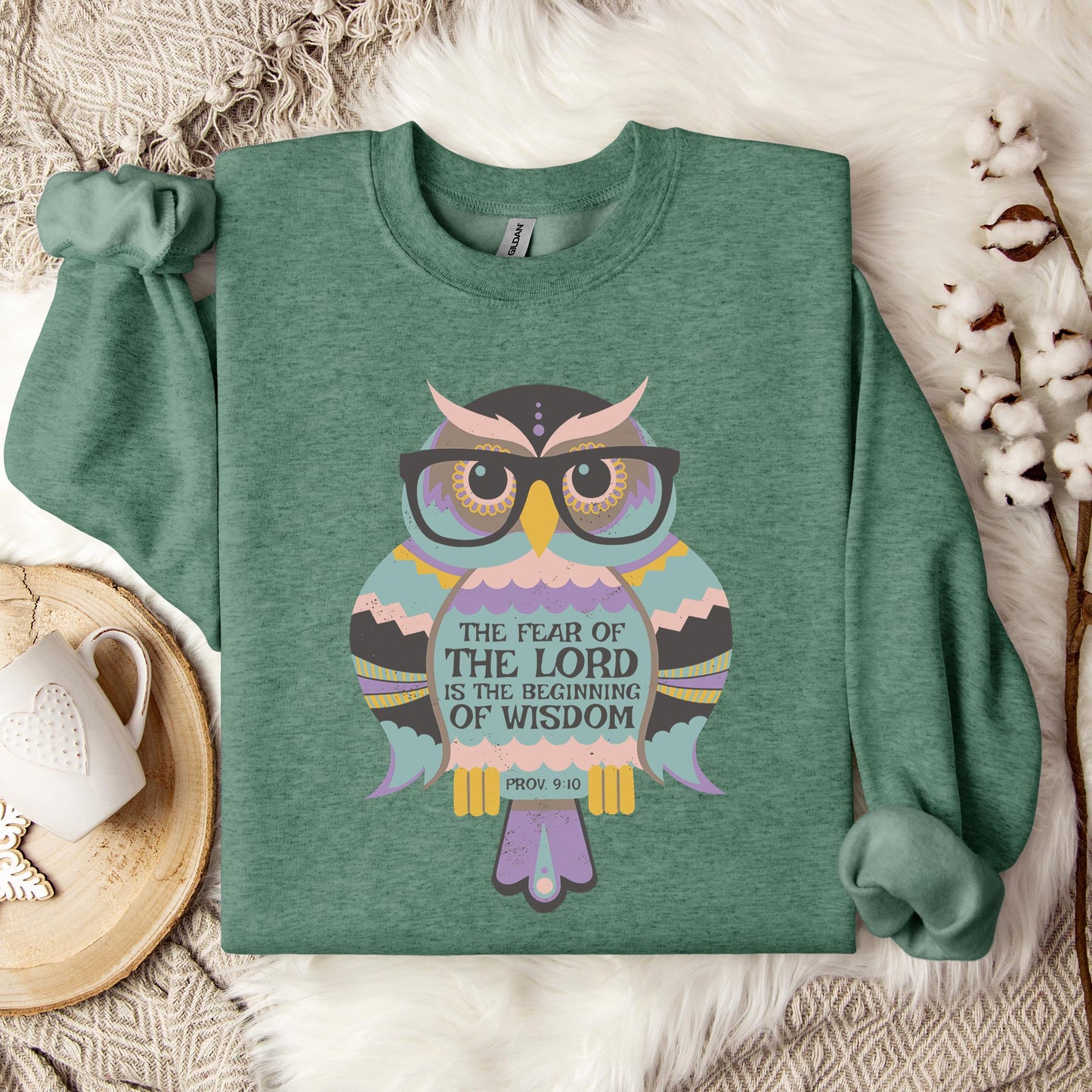 The Fear Of The Lord Is The Beginning Of Wisdom Pro 9.10 Sweatshirt