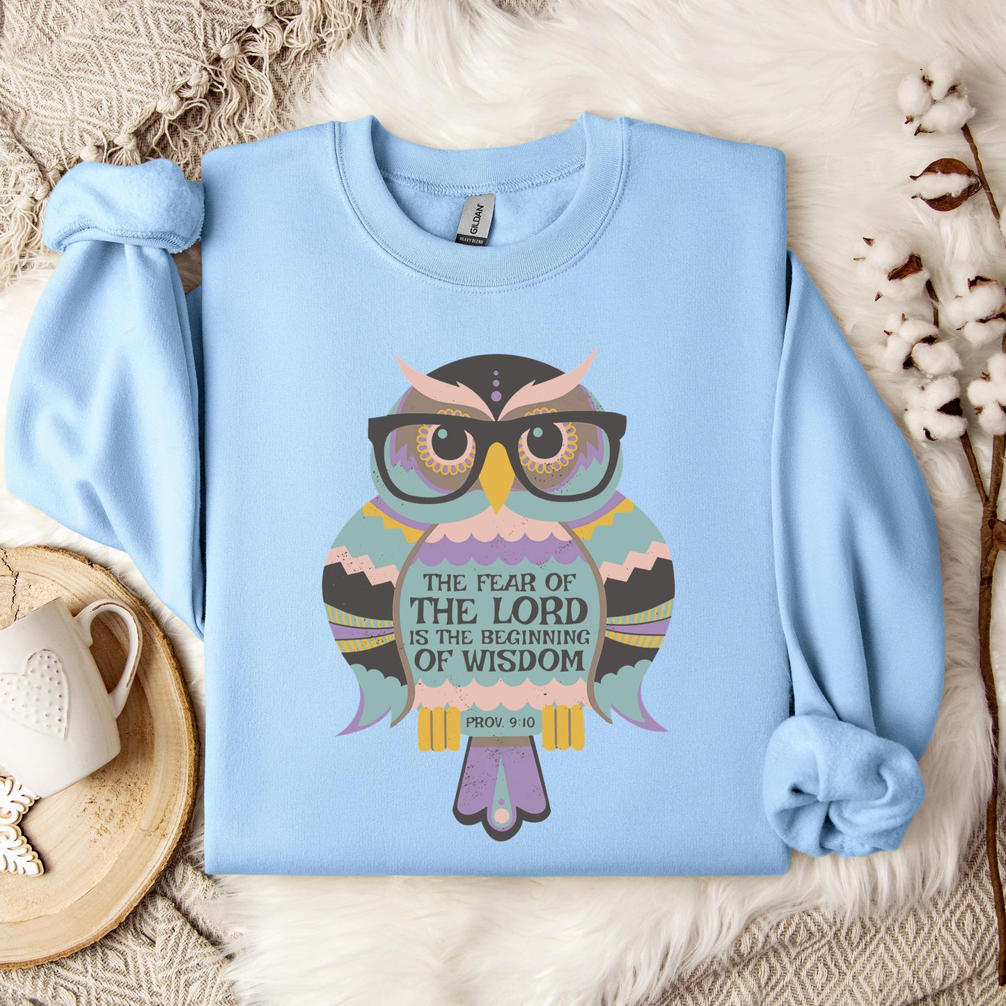 The Fear Of The Lord Is The Beginning Of Wisdom Pro 9.10 Sweatshirt