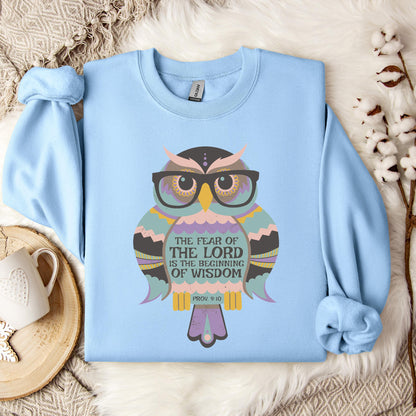 The Fear Of The Lord Is The Beginning Of Wisdom Pro 9.10 Sweatshirt
