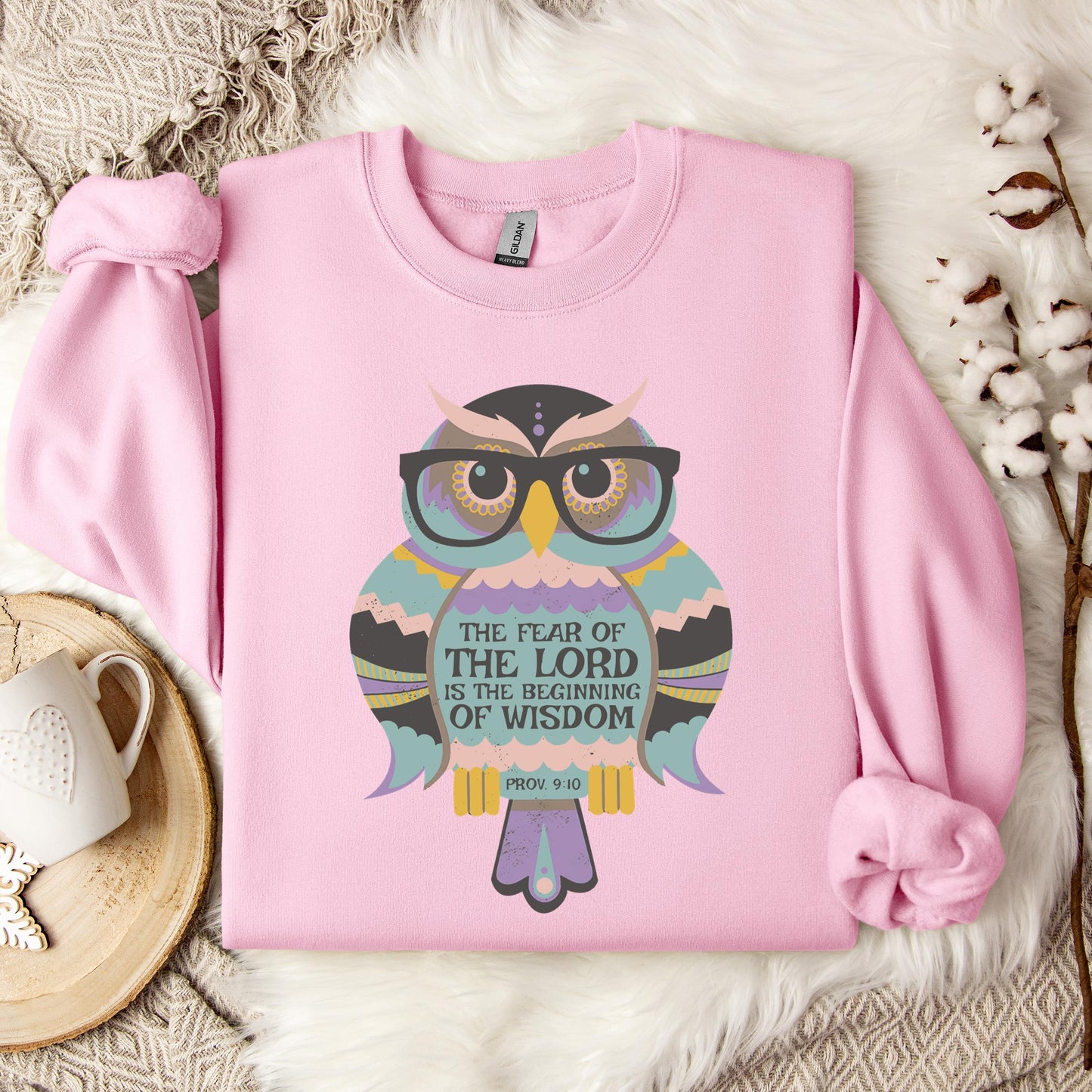 The Fear Of The Lord Is The Beginning Of Wisdom Pro 9.10 Sweatshirt