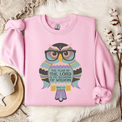 The Fear Of The Lord Is The Beginning Of Wisdom Pro 9.10 Sweatshirt
