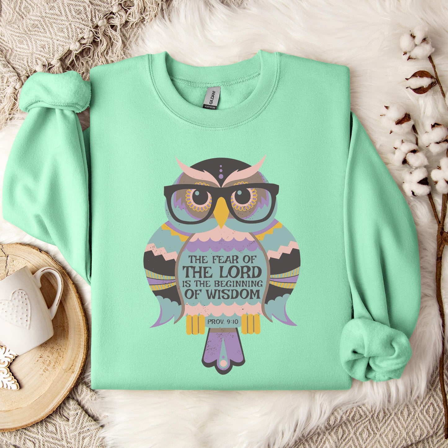 The Fear Of The Lord Is The Beginning Of Wisdom Pro 9.10 Sweatshirt