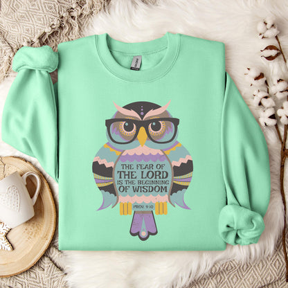 The Fear Of The Lord Is The Beginning Of Wisdom Pro 9.10 Sweatshirt