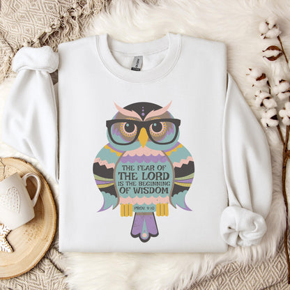 The Fear Of The Lord Is The Beginning Of Wisdom Pro 9.10 Sweatshirt