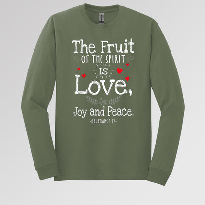 The Fruit Of The Spirit Is Love Joy And Peace Galatians 5.22