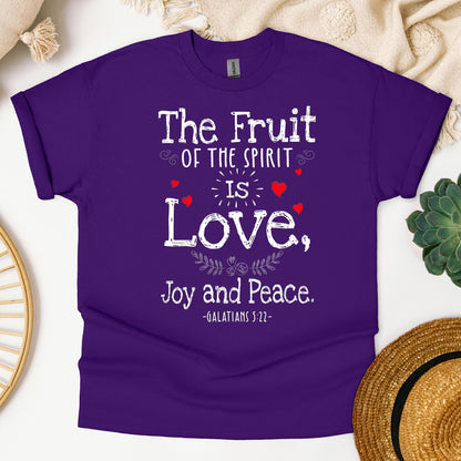 The Fruit Of The Spirit Is Love Joy And Peace Galatians 5.22