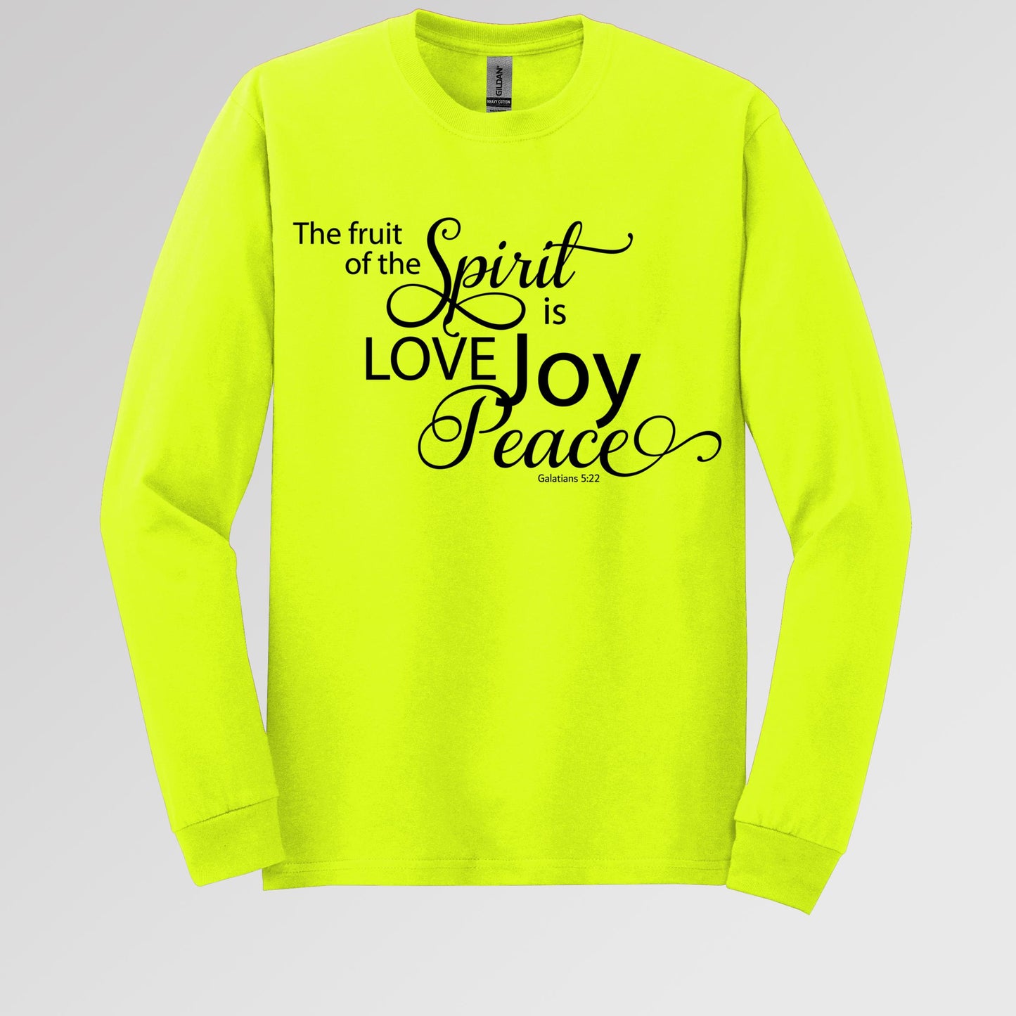 The Fruit Of The Spirit Is Love Joy Peace 03