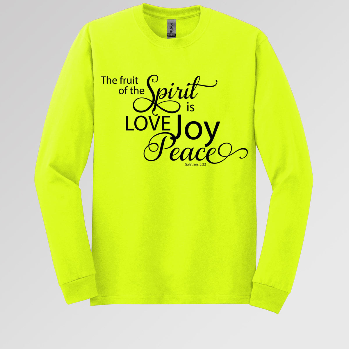 The Fruit Of The Spirit Is Love Joy Peace 03