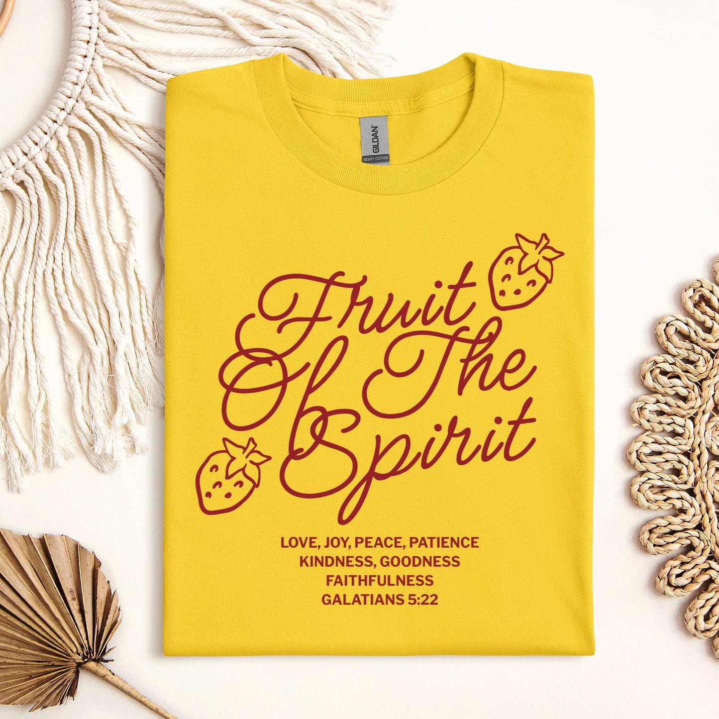 The Fruit Of The Spirit Is Love Joy Peace Patience Kindness Goodness Faithfulness Galatians 5.22 01