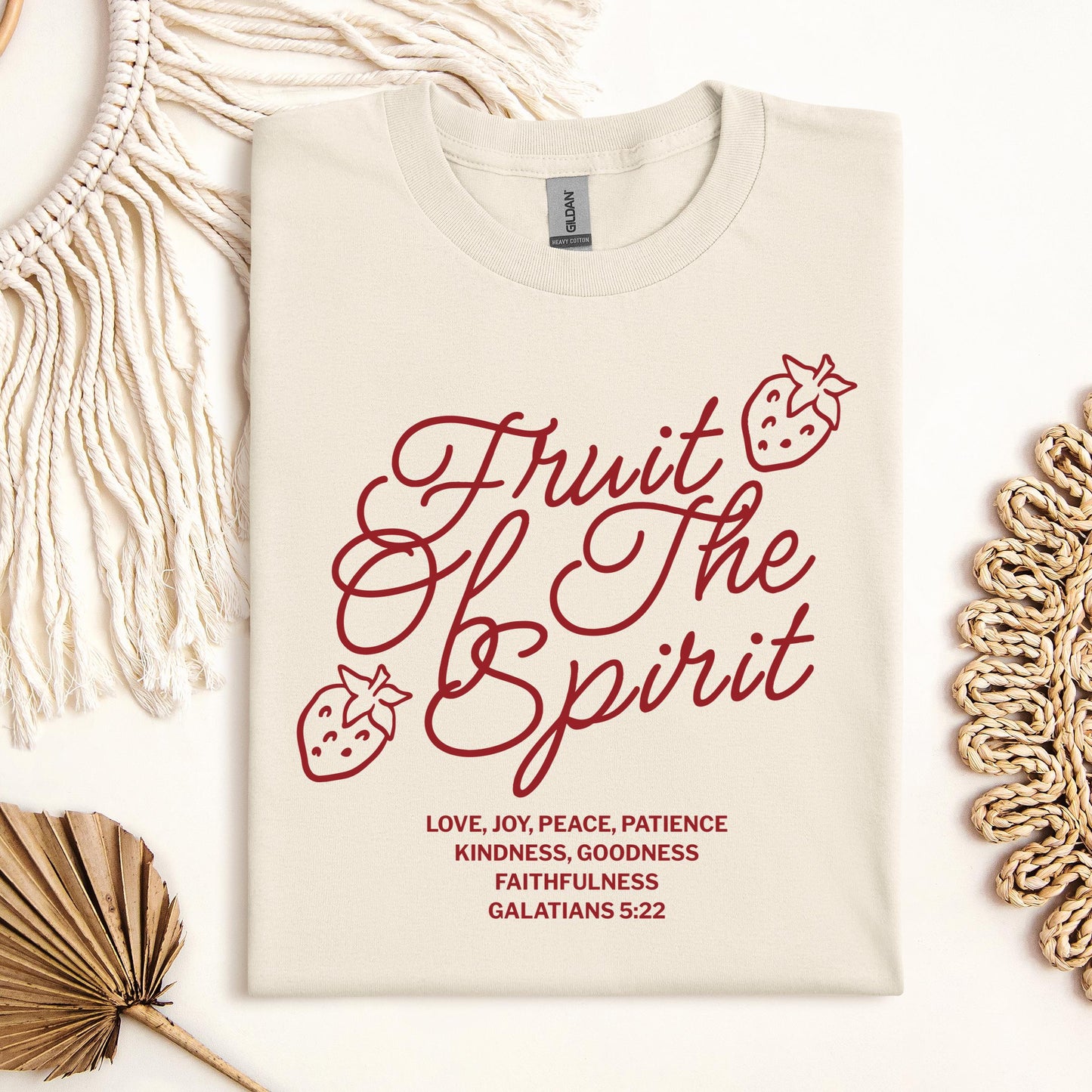 The Fruit Of The Spirit Is Love Joy Peace Patience Kindness Goodness Faithfulness Galatians 5.22 01