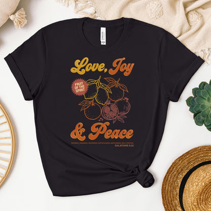 The Fruit Of The Spirit Is Love Joy Peace Patience Kindness Goodness Faithfulness Gentleness Self-control Galatians 5.22 01