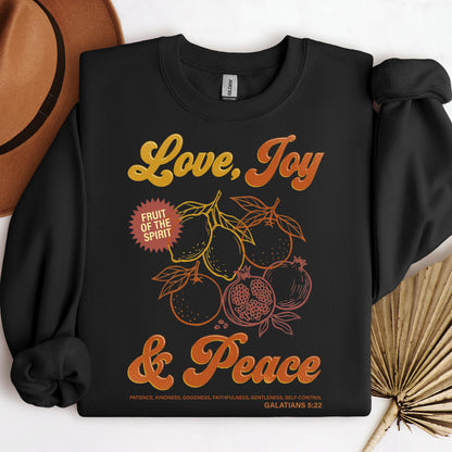 The Fruit Of The Spirit Is Love Joy Peace Patience Kindness Goodness Faithfulness Gentleness Self-control Galatians 5.22 01