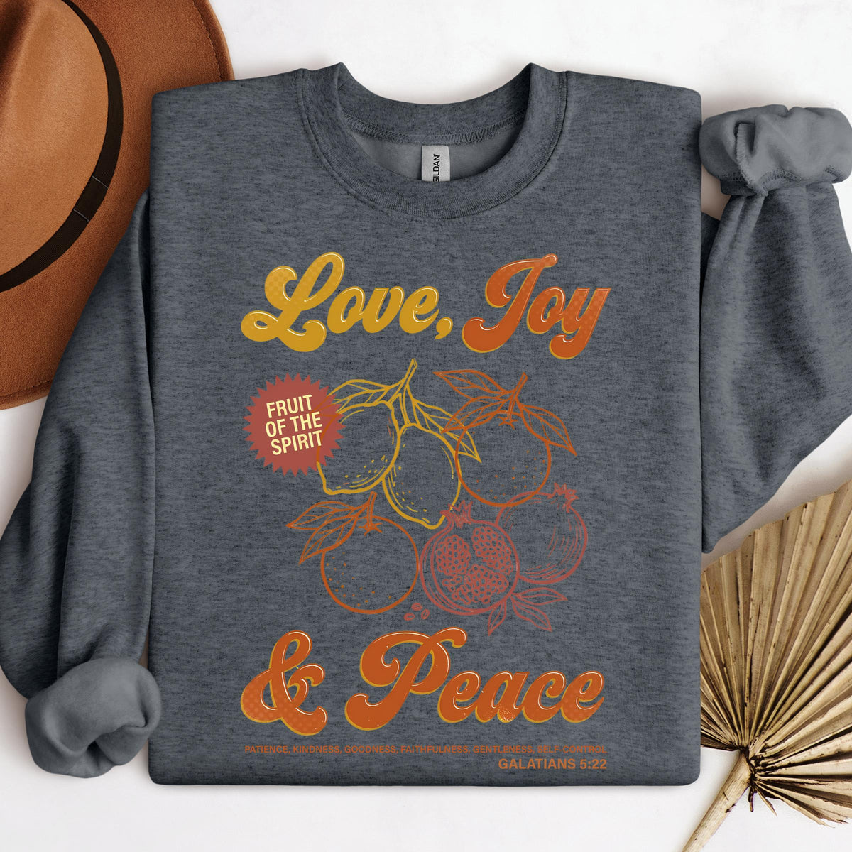 The Fruit Of The Spirit Is Love Joy Peace Patience Kindness Goodness Faithfulness Gentleness Self-control Galatians 5.22 01