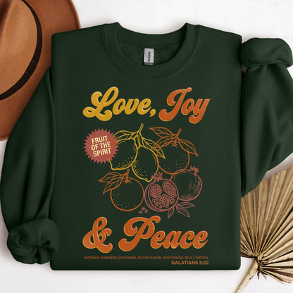 The Fruit Of The Spirit Is Love Joy Peace Patience Kindness Goodness Faithfulness Gentleness Self-control Galatians 5.22 01