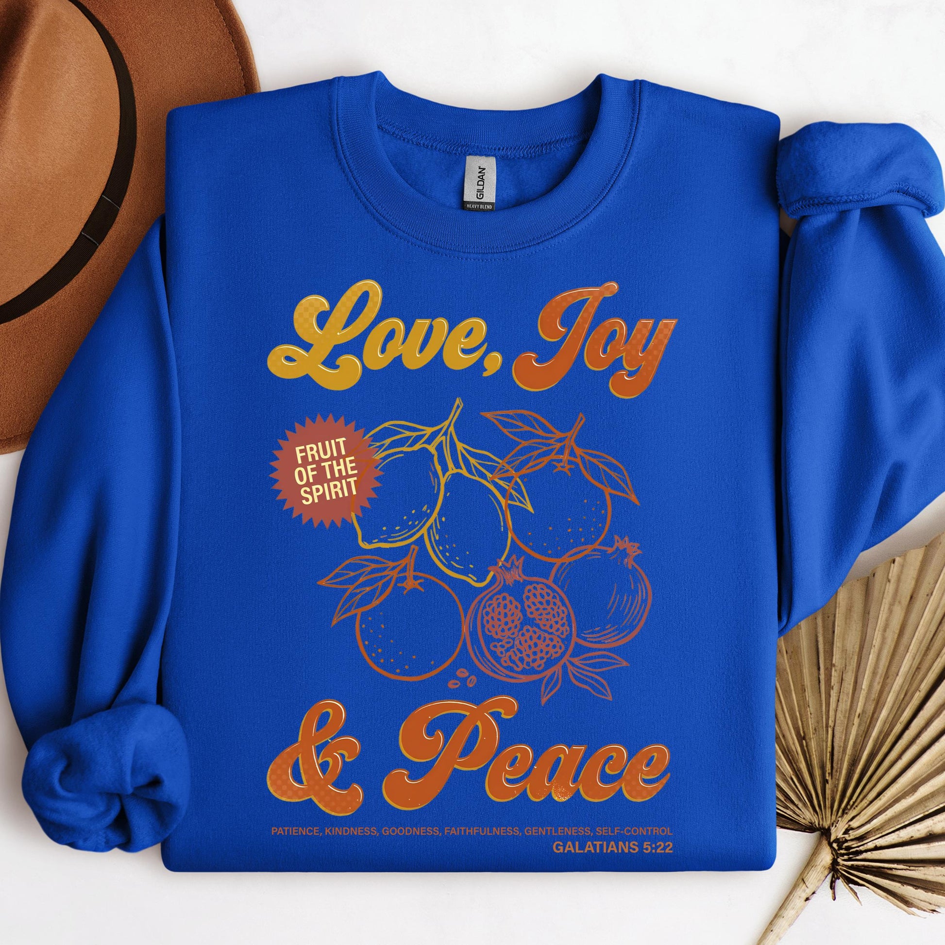 The Fruit Of The Spirit Is Love Joy Peace Patience Kindness Goodness Faithfulness Gentleness Self-control Galatians 5.22 01