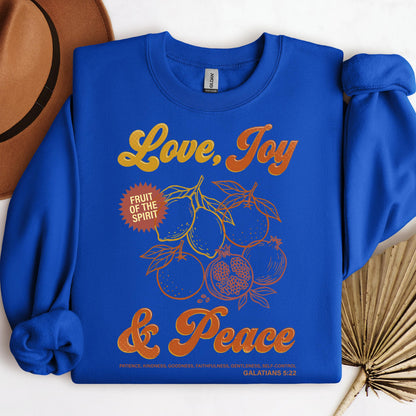 The Fruit Of The Spirit Is Love Joy Peace Patience Kindness Goodness Faithfulness Gentleness Self-control Galatians 5.22 01