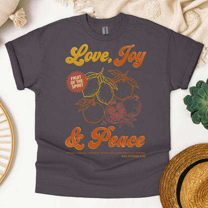 The Fruit Of The Spirit Is Love Joy Peace Patience Kindness Goodness Faithfulness Gentleness Self-control Galatians 5.22 01
