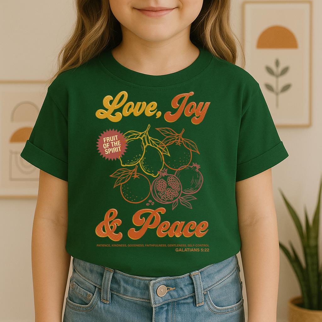 The Fruit Of The Spirit Is Love Joy Peace Patience Kindness Goodness Faithfulness Gentleness Self-control Galatians 5.22 01